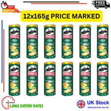 Pringles Cheese & Onion 12x165g RRP Price Marked LONG EXPIRY DATES