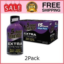 5-hour ENERGY Shot, Extra Strength, Grape, 30 Count