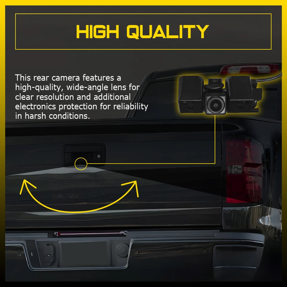 84062896 Backup Camera for Chevy Silverado/GMC Sierra 2500HD 2016 2017 2018 2019 - Image 2 of 4