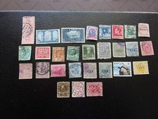 MONDE - lot de timbres (perforés) obl (A94)