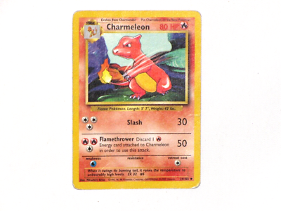 Charmeleon 24/102 Uncommon Base Set 1995 Pokemon Card | eBay Charmeleon 24/102 Uncommon Base Set 1995 Pokemon Card | eBay