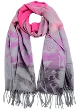 Women's Pashmina Shawl Paisley Pattern Scarf Tassels Wrap Colorful Ethnic 202...