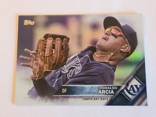 2016 Oswaldo Arcia SP Foil Refractor Topps Update #US122