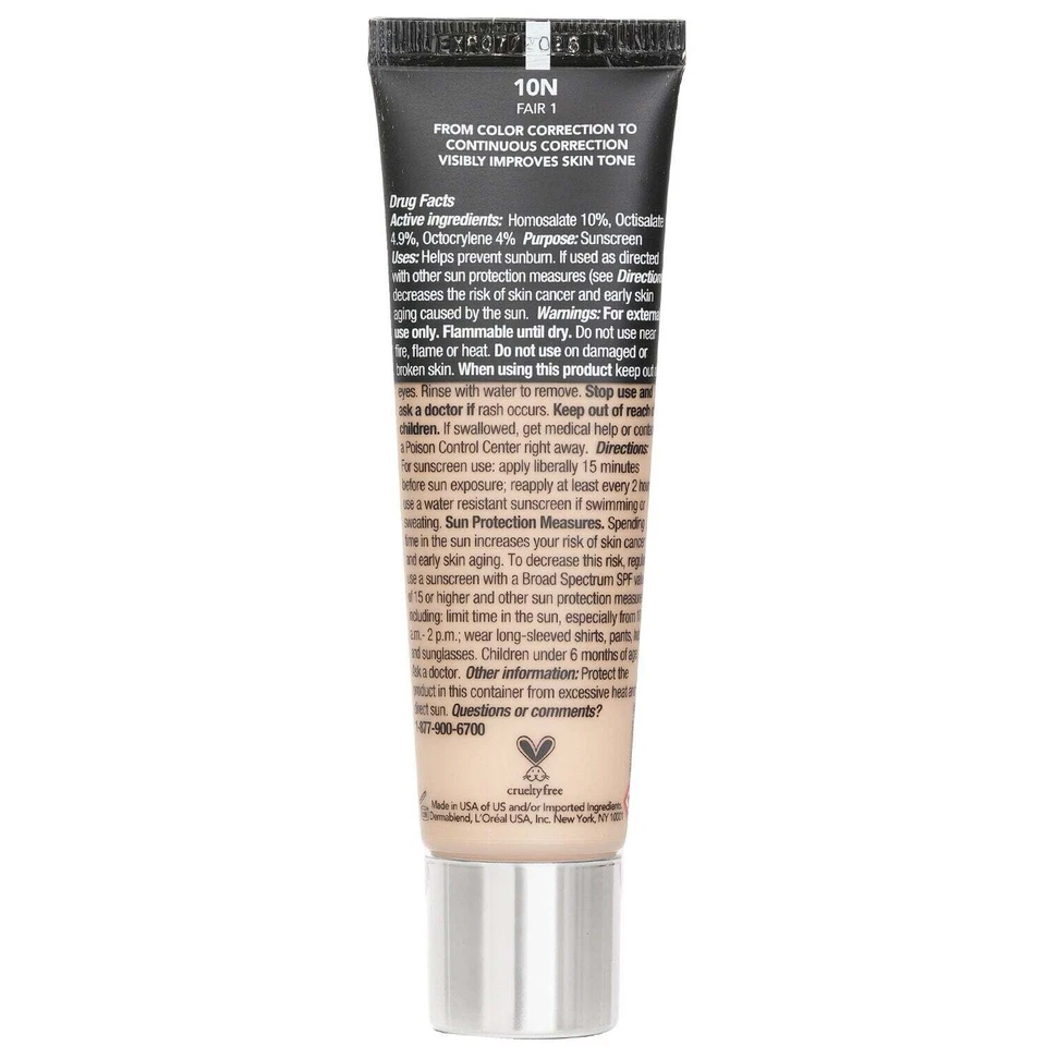 Dermablend Continuous Correction(TM) CC Cream SPF 50 - # 40N Medium 2  30ml/1oz - Image 4 of 4