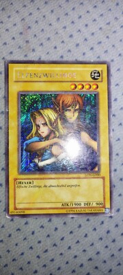 Elf Twins LON-G000 1st Edition Secret Rare German Played YUGIOH