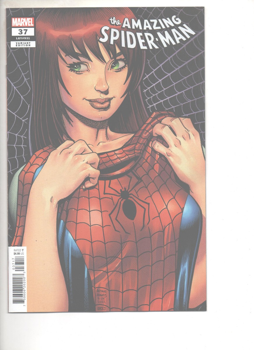 AMAZING SPIDER-MAN #37 (2024) ART ADAMS Mary Jane VARIANT Cover 1