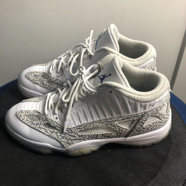 Nike Air Jordan 11 Retro XI Low IE Cobalt Blue White Zen Cement 306008-102 Sz.11 | eBay