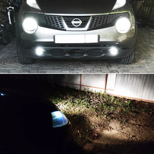 Pair LED Front Fog Light Lamp For Infiniti G25 G37 Q70 Sedan 2011 2012 2013 2014 - Picture 12 of 12