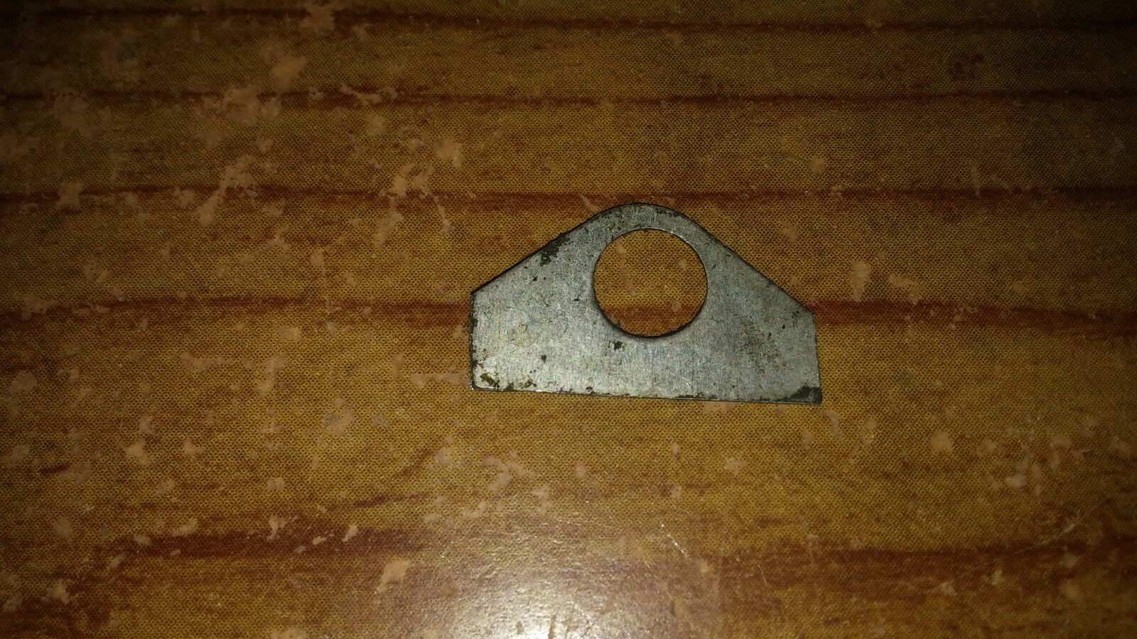 Used Piper Comanche rudder pedal torque tube shim 41371-002 (.010