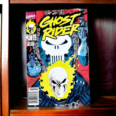 Marvel Comics Ghost Rider Series Vol. 2 Issue #6 Punisher - 1990