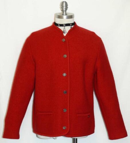 VESTE PULL LAINE BOUILLIE hiver femmes Autriche allemande ROUGE hiver B41" 10 M - Photo 1 sur 4