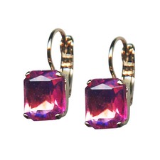 Mariana Earrings Charming Pink Austrian Crystals My Treasures Coll.