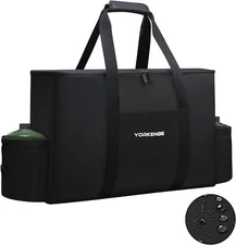 Camping Stove Carrying Case for Coleman 2-Burner, 1680D Stove Storage Bag, with