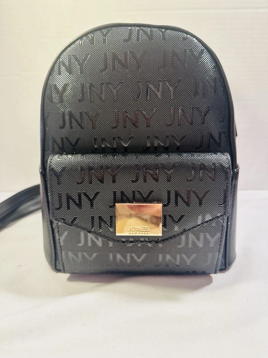 Jones New York Gray Monogram Backpack Jones new york backpack - Gem main image 3