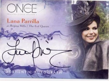 2014 Once Upon a Time Season 1 Trading Card Autograph A1 Lana Parilla (list B)