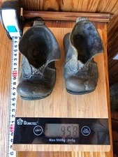 Antique bronze shoe-ashtray (2 pieces) USSR.