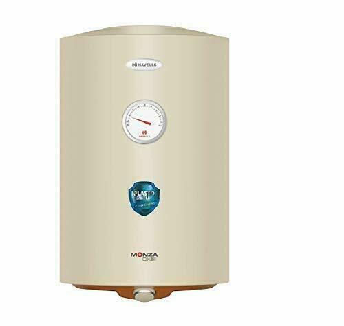 Havells Monza DX 10 Litre Feroglas TM Technology Storage Water Geyser  (Ivory) | eBay
