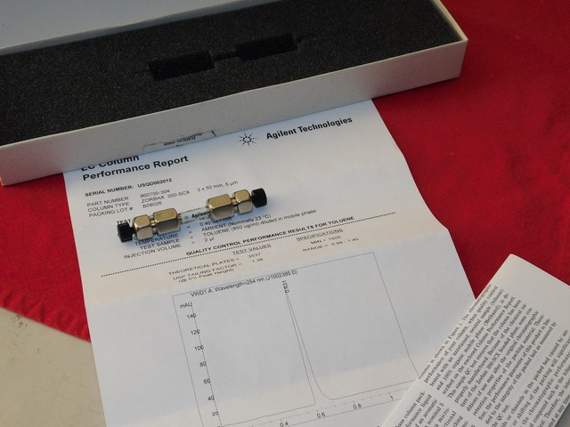 Agilent Zorbax 300 Scx 3 0 X 50mm 5u Hplc Column 860700 304 For Sale Online Ebay