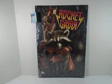 OPEN ROAD--ROCKET & GROOT--METAL SIGN (NEW) 12" x 18"