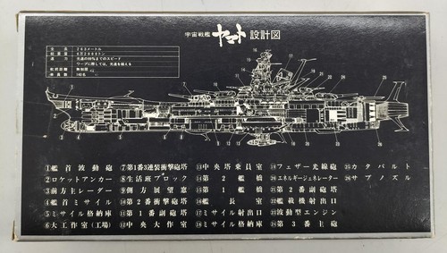 Nomura Toy Y-200 Space Battleship Yamato Diecast With Panel - Picture 10 of 13
