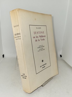 Sade - Justine ou les Malheurs de la vertu. Preface de G. Bataille - 1950