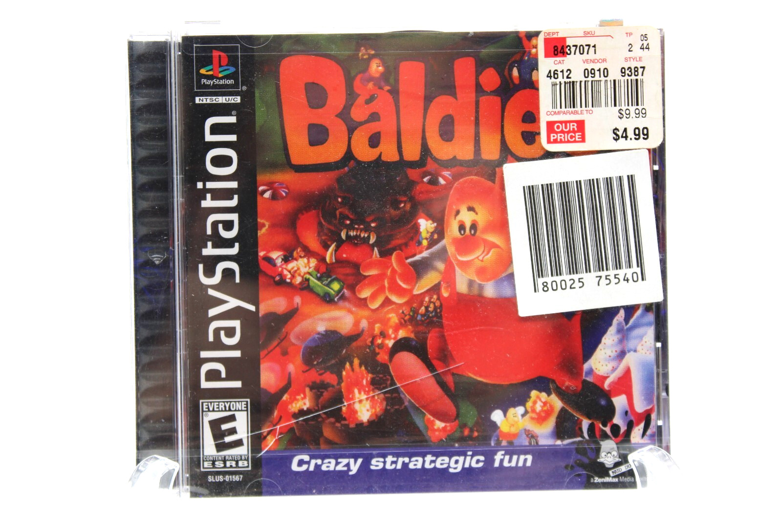 PS1 Baldies - PlayStation 1 2003  PSX NEW ***Factory Sealed*** Strategy Game