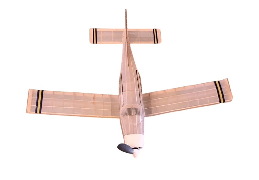 Guillow's Aereo Balsa Beechcraft Musketeer tagliato al laser Scala: 1/20 - Immagine 3 di 3