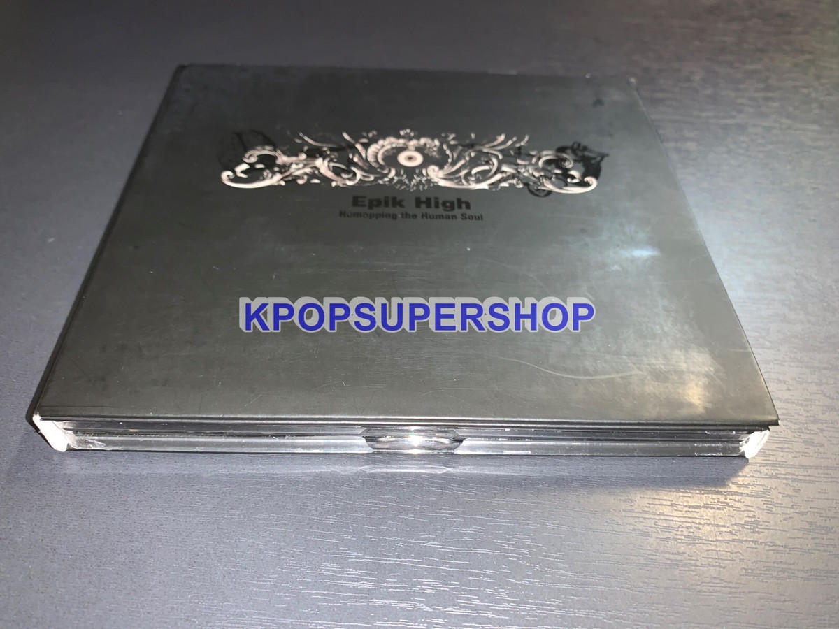 Epik High 4th Album Remapping the Human Soul 2 CD Case Wear Rare