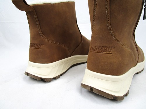 Khombu Sienna Damen braun Allwetterstiefel, Kunstfell, Memory Foam, wasserabweisend - Bild 7 von 12