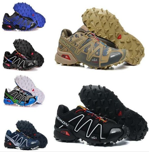 Uomo Salomon Speedcross 3 All'aperto corriendo Escursionismo Scarpe da  trekking | eBay