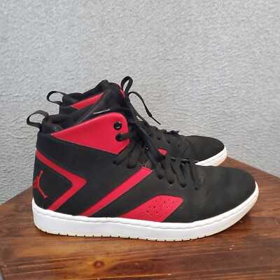 Jordan Flight Legend Bred Trainers Shoes Men's Size 10 Black Red AA2526 006