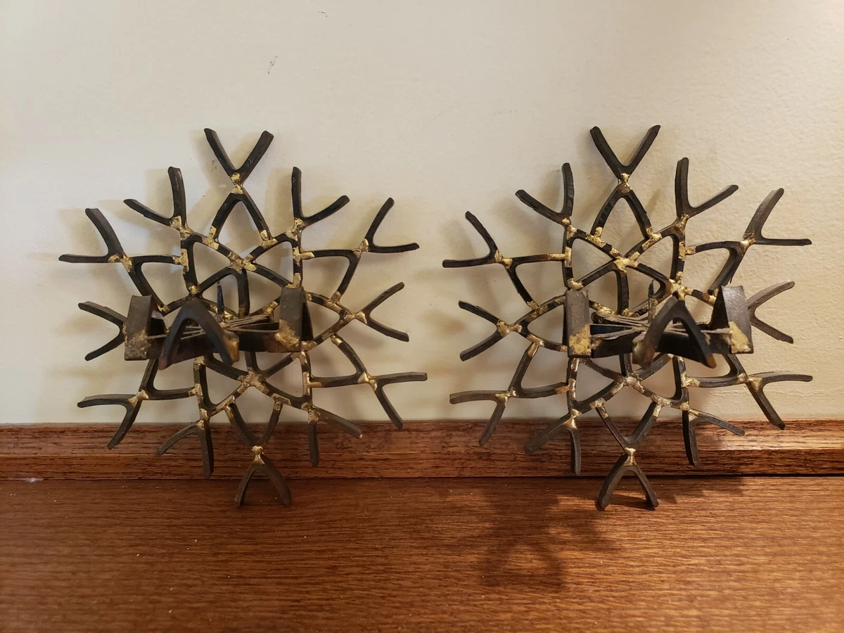 Mid century hotsell modern candle sconces