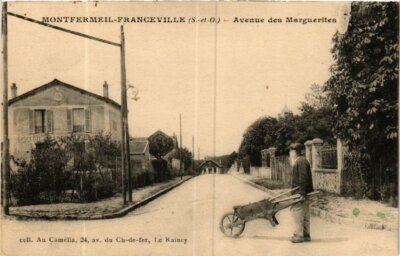 CPA AK MONTFERMEIL FRANCEVILLE Avenue des Marguerites (569619)