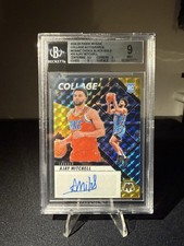 24-25 Panini Mosaic Ajay Mitchell RC Collage Auto Blck Gld 1/8 🔥 FIRST ON PRINT