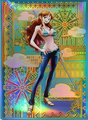 1 Single Sleeve   Nami   One Piece Card Game
