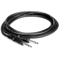 Hosa CPP-115 Interconnect Cable - 1/4-inch TS Male to 1/4-inch TS Male - 15 foot