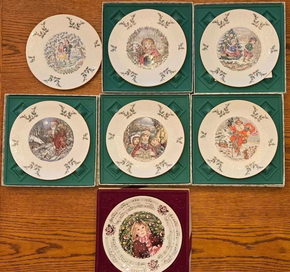 Royal Doulton Christmas Plate Indiana Royal Doulton Collector