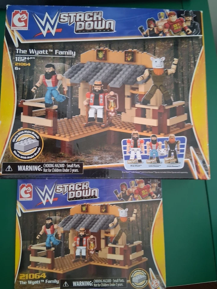 WWE Stackdown 21064 The Wyatt Family Bray Wyatt Luke Harper Erik Rowan 2014 - Image 4 of 4