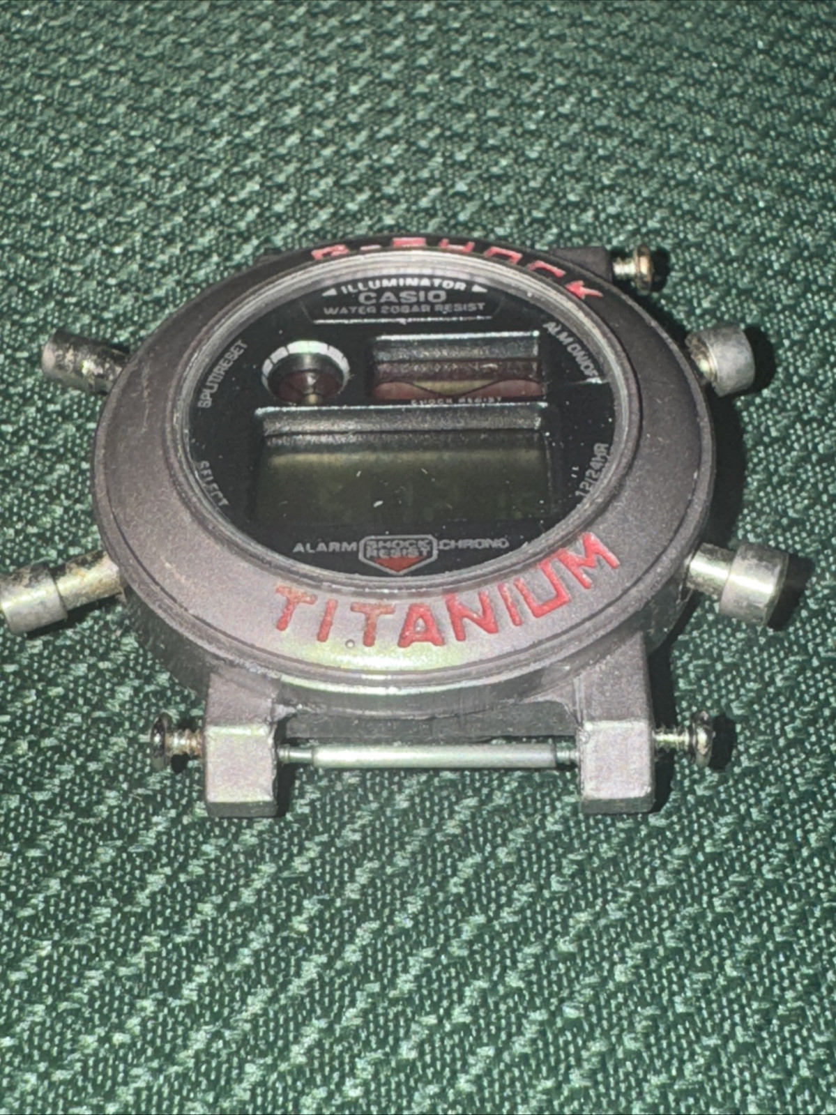 CASIO G SHOCK FROGMAN DW 8200 TITANIUM DIVERS WATCH (NO BEZEL-NO