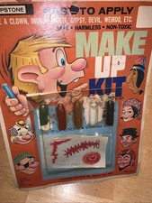 Topstone Make Up Kit MK-450 Costume Non-Toxic 1960s Halloween Vtg Open Package