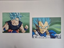 Dragonball Super - Original Kunst Leinwand Pa...
