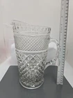 Vintage Anchor Hocking Pitcher Wexford Diamond Pattern