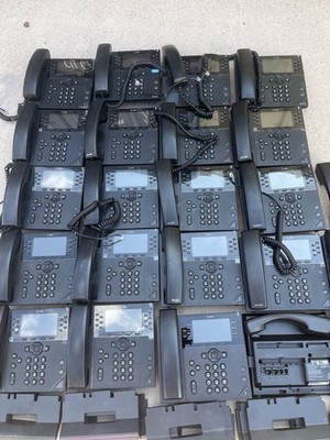 Polycom VVX 450s Restposten 22 Stück in gutem Zustand und auf Werkseinstellungen zurückgesetzt s