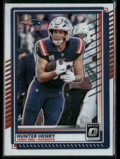 Hunter Henry 2025 Donruss Optic Football #54