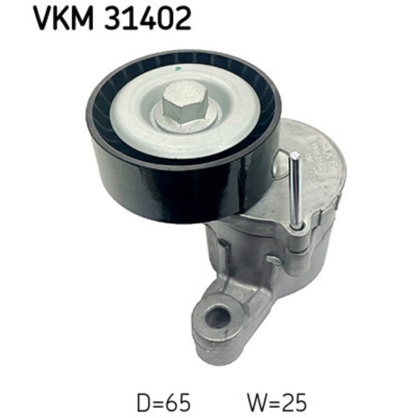 Spannrolle Keilrippenriemen SKF VKM 31402 FüR VW Audi Skoda Seat Polo V A1-image
