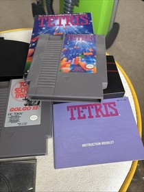 NES Nintendo Ent System Super Mario Brothers 3 Top Secret Golgo 13 And Tetris