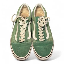 Vans Old Skool – Green/White Suede/Canvas Classic