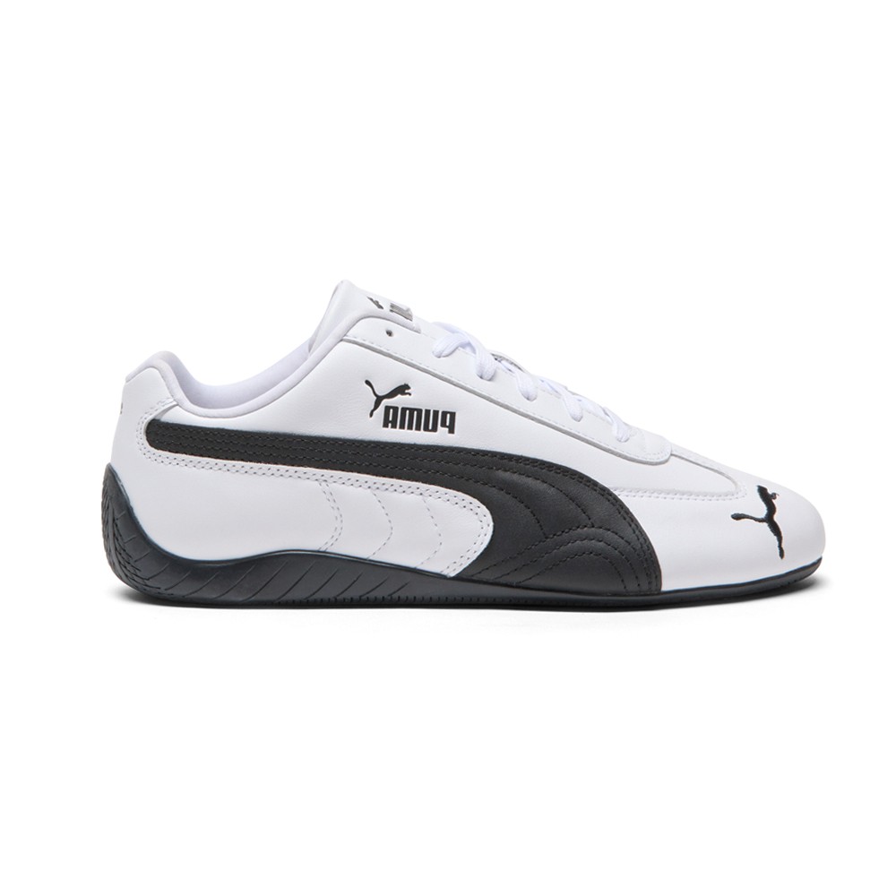 PUMA Speedcat Leather  Womens White Sneakers Casual Shoes 40591003