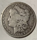 Morgan 1900 (O) Silver Dollar $1 Coin Business Strike Circulated 0.9 Fineness