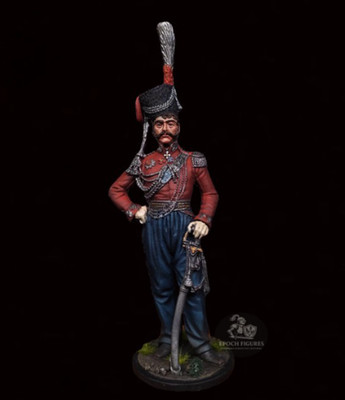  Russia Regiment command  Hand Painted Tin Miniature 54mm 1/32 Action Figurines 